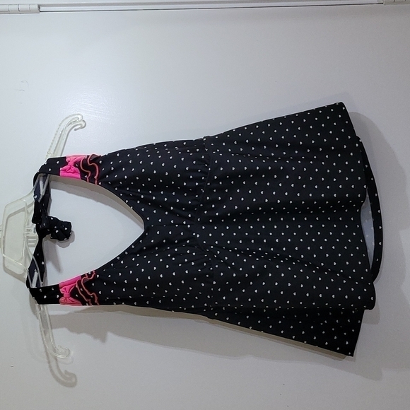 Candies Swim Halter Tankini Size 2 XS 6 - Picture 1 of 9